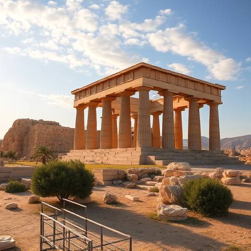 Il Tempio della Concordia nella Valle dei Templi ad Agrigento